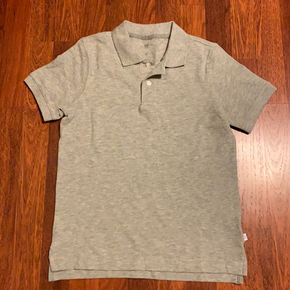 Gap Kids Gray Polo Shirt size Boys Large